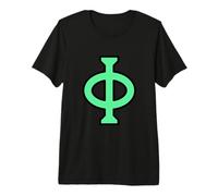 Phi - 21ª Letra del Alfabeto Griego Camiseta Premium