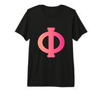 Phi - 21ª Letra del Alfabeto Griego Camiseta Premium