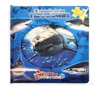 Phidal Tiburones Mi Primer Libro de Puzles - Rompecabezas para niños, libro de cartón de 10 páginas, 3 puzzles para disfrutar