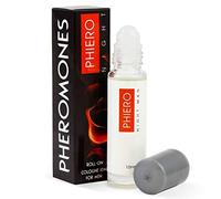 PHIERO - Perfume Night con feromonas para hombre, Roll-on, 10ml