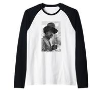 Phil Lynott Thin Lizzy Thunder Y Lightning Era 1983 Camiseta Manga Raglan