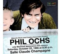 Phil Ochs Saturday, October 22, 1966 at 8:30p.m. Salle D) (Importación USA)