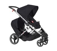 Phil&teds Voyager Cochecito con Kit de Duplica, Negro, Tandem-Strollers, Stroller, Cochecito, 44 lbs, Negro