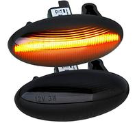 phil trade Intermitente lateral LED negro compatible con C1 | C2 | C3 | C4 Cactus | C5 | C6