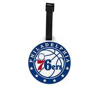Philadelphia 76ers Team NBA National Basketball Association Bolsa para etiqueta de equipaje (etiqueta de equipaje de PVC)
