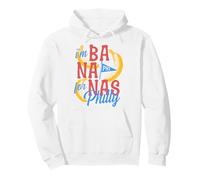 Philadelphia Banana Juego de Palabras Funny Bananas City Sudadera con Capucha