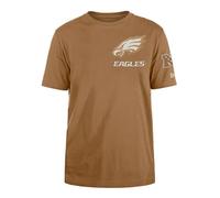 Philadelphia Eagles Camiseta Unisex con Logotipo de la NFL, Ajuste Regular, Color Bronce Claro
