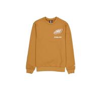 Philadelphia Eagles Suéter Unisex de Cuello Redondo con Logotipo de la NFL, Color Bronce Claro
