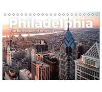 Philadelphia - The Birthplace of America (Tischkalender 2026 DIN A5 quer), CALVENDO Monatskalender: Begleiten Sie uns auf eine schöne Entdeckungsreise nach Philadelphia.
