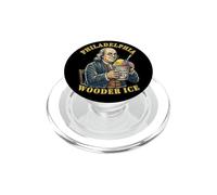 Philadelphia Wooder Ice Benjamin Franklin Filadelfia para el Agua PopSockets PopGrip para MagSafe