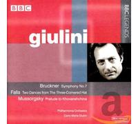 Philahrmonia Orchest - Giulini Dirige Bruckner E De Falla