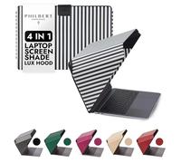 Philbert Danish Design Parasol 4 en 1 para Laptop, Pantalla de privacidad, protección contra el Calor, Mejora del Contraste, se Adapta a portátiles de 15 a 16 Pulgadas, Funda autónoma con Bolsillo, a