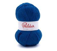 Phildar Phil Charly - Ovillo de lana para ganchillo y tejer (100% acrílica), color azul