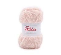 Phildar Phil Inuit - Ovillo de lana para ganchillo y tejer - 100% poliéster - Aguja nº 8 - Color rosa