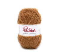 Phildar Phil - Ovillo de lana suave para ganchillo y tejer - 100% poliéster - Aguja nº 5 - Color amarillo