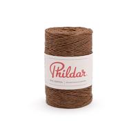Phildar Phil Raphia - Ovillo de lana para tejer (100% papel), color chocolate