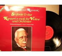 PHILHARMONIA HUNGARICA - GORDON WRIGHT - EMIL NIKOLAUS VON REZNICEK - SINFONIE D-DUR / KONZERT E-MOLL FÜR VIOLINE UND ORCHESTER - SONOCLUB DIGITAL - VINYL