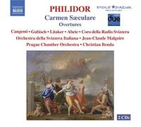 Philidor - Philidor - Carmen Saeculare & Overtures / Cangemi, Gubisch, Litaker, Abete, Malgoire, Benda