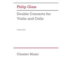Philip Glass: Concierto doble para violín y violonchelo (parte de violín)