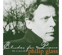 Philip Glass, piano - Philip Glass : Etudes For Piano, Vol.1, No.1-10 by Philip Glass, piano Import edition (2003) Audio CD