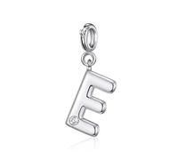 Philip Jones Abalorio con inicial E creado con cristales de Zircondia