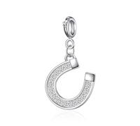 Philip Jones Abalorio de herradura creado con cristales de Zircondia