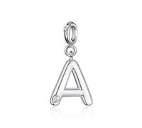 Philip Jones Abalorio de letra A creado con cristales de Zircondia