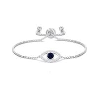 Philip Jones Pulsera de la amistad contra el mal de ojo creada con cristales de Zircondia®
