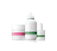 Philip Kingsley Kit para cabello y cuero cabelludo saludables, tratamiento de reparación de mascarilla capilar con elastificante y acondicionamiento profundo, champú anticaspa para el cuero cabelludo