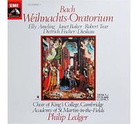 Philip Ledger & Academy of St. Martin-in-the-Fields / Elly Ameling / Janet Baker / Robert Tear / Dietrich Fischer-Dieskau / Iona Brown u.a. - Bach: Weihnachts-Oratorium BWV 248 (Gesamtaufnahme) [Vinyl Schallplatte] [3 LP Box-Set]
