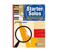 Philip Sparke: Starter Solos (Tenor Saxophone) (Book/CD). Partituras, CD para Saxofón Tenor, Acompañamiento de Piano