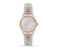 Philip Watch Reloj Analógico para Mujeres de Cuarzo con Correa en Acero Inoxidable R8253597524