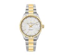 Philip Watch Reloj de Hombre, Hora, Fecha, Analógico, 39 mm, Colección Caribe Urban, Guilloché - R8253597129