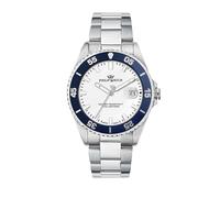 Philip Watch Reloj Hombre, Tiempo y Fecha, Analógico, 42 mm, Colección Caribe Sport, Regalo Papá - R8253597121