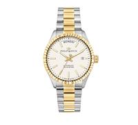 Philip Watch Reloj para Hombre, Analógico, Automático, Brazalete de Acero, Colección Caraibe - R8223597107