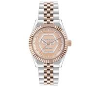 Philipp Plein 32026021 - Reloj analógico de Cuarzo para Mujer, Multicolor, misura Unica, Moderno