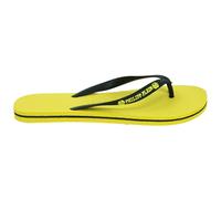 Philipp Plein Brand Logo Yellow Flip Flops