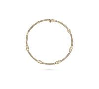 Philipp Plein Cadena unisex para hombre, acero inoxidable, PLEIN LETTERING