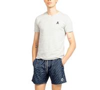 Philipp Plein Calavera Algodón Stretch Logo Camiseta Cuello V Loungewear Top 2XL