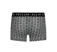 Philipp Plein Calzoncillo boxer 'Hexagon' gris / negro M gris / negro