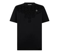 Philipp Plein - Camiseta de Cuello Redondo con Monograma Degradado - Tops - Hombre - Negro - M -