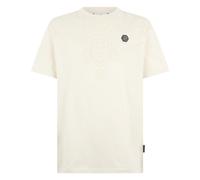 Philipp Plein - Camiseta de Cuello Redondo con Monograma Degradado - Tops - Hombre - Beige - M -