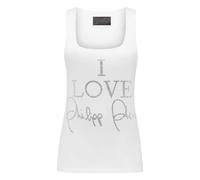 Philipp Plein - Camiseta de Tirantes - Tops - Mujer - Blanco - XS -