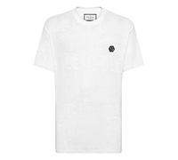Philipp Plein Camiseta 'Monogram' negro / blanco 4XL negro / blanco
