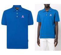 Philipp Plein Camiseta Polo Camisa Polo Ss Calavera Logo Camisa Top Nueva De M
