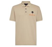 Philipp Plein Camiseta Polo Camisa Polo Ss Parche Logo Camisa Top BNWT S