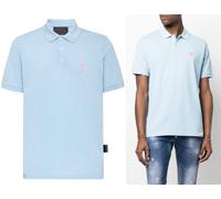 Philipp Plein Camiseta Polo Camisa Ss Super Sport Calavera Logo Top