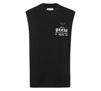 Philipp Plein - Camiseta sin Mangas de Cuello Redondo - Tops - Hombre - Negro - XL -