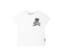 Philipp Plein Camiseta 'Skull & Bones' negro / blanco 128 EUR