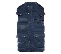 Philipp Plein - Chaleco Acolchado de Nailon - Jackets - Hombre - Azul - XL -